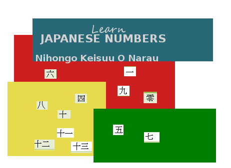 Nihongo Keisuu O Narau, Learn Japanese Numbers